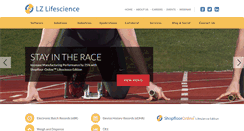 Desktop Screenshot of lzlifescience.com